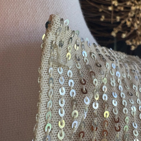 Forever 21 Shimmering Long Sleeve Dress size S - Picture 4 of 16